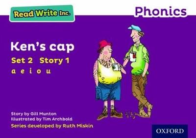 Read Write Inc. Phonics: Ken's Cap (Purple Set 2 Storybook 1) - Gill Munton - cover