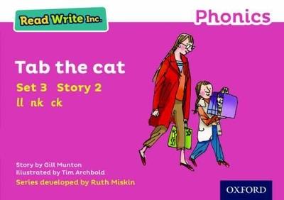 Read Write Inc. Phonics: Tab the Cat (Pink Set 3 Storybook 2) - Gill Munton - cover