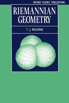 Riemannian Geometry - T. J. Willmore - cover