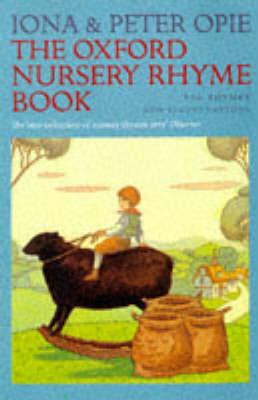 The Oxford Nursery Rhyme Book - Iona Opie - cover