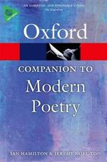 The Oxford Companion to Modern Poetry in English