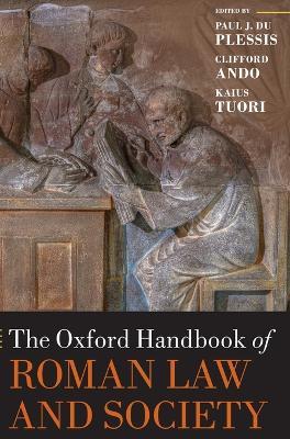 The Oxford Handbook of Roman Law and Society - cover