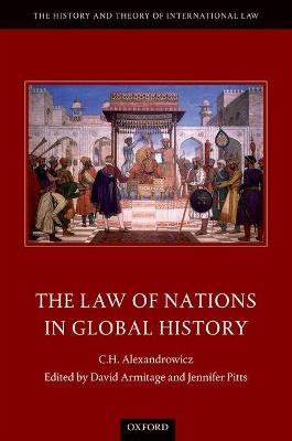 The Law of Nations in Global History - C. H. Alexandrowicz - cover