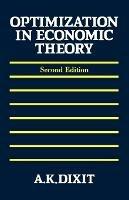 Optimization in Economic Theory - Avinash K. Dixit - cover