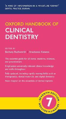 Oxford Handbook of Clinical Dentistry - cover