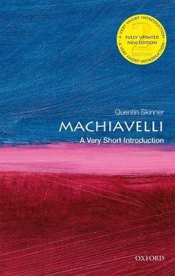 Machiavelli: A Very Short Introduction - Quentin Skinner - cover