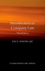 Introduction to Company Law