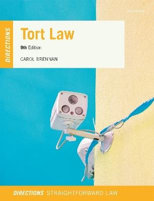 Tort Law Directions - Carol Brennan - cover