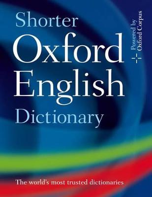 Shorter Oxford English Dictionary - Oxford Languages - cover