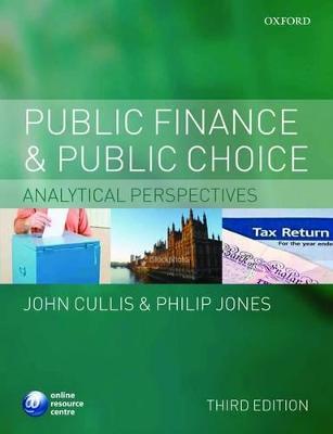 Public Finance and Public Choice: Analytical Perspectives - John G. Cullis,Philip Jones - cover