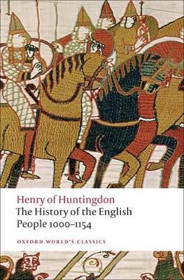 The History of the English People 1000-1154 - Henry of Huntingdon - cover