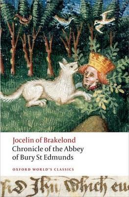 Chronicle of the Abbey of Bury St. Edmunds - Jocelin of Brakelond - cover