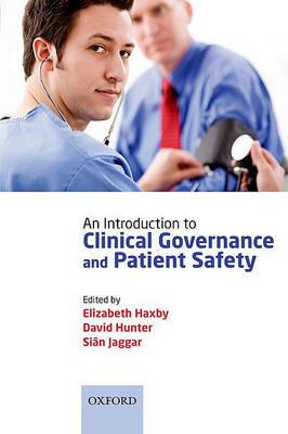 An Introduction to Clinical Governance and Patient Safety - cover