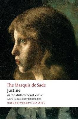 Justine, or the Misfortunes of Virtue - The Marquis de Sade - cover
