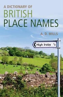 A Dictionary of British Place-Names - cover