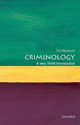 Criminology: A Very Short Introduction - Tim Newburn - cover