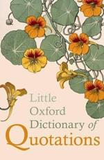 Little Oxford Dictionary of Quotations