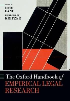 The Oxford Handbook of Empirical Legal Research - cover