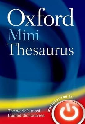 Oxford Mini Thesaurus - Oxford Languages - cover