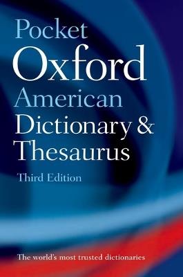 Pocket Oxford American Dictionary and Thesaurus - cover