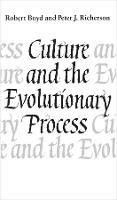 Culture and the Evolutionary Process - Robert Boyd - cover