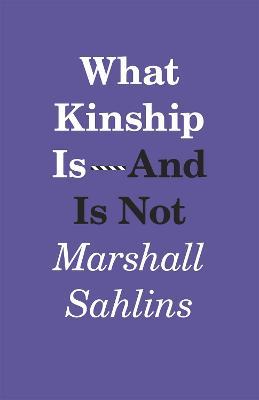 What Kinship Is-And Is Not - Marshall Sahlins - cover