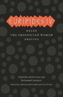 Euripides IV: Helen, The Phoenician Women, Orestes - Euripides - cover