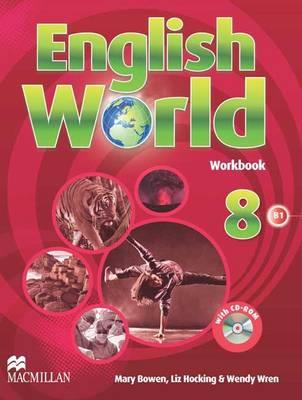 English World Level 8 Workbook & CD Rom - Liz Hocking,Wendy Wren,Mary Bowen - cover