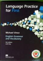 Language Practice for First 5th Edition Student's Book and MPO with key Pack - Michael Vince - cover