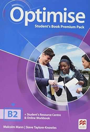 Optimise B2 Student's Book Premium Pack - Malcolm Mann,Steve Taylore-Knowles - cover