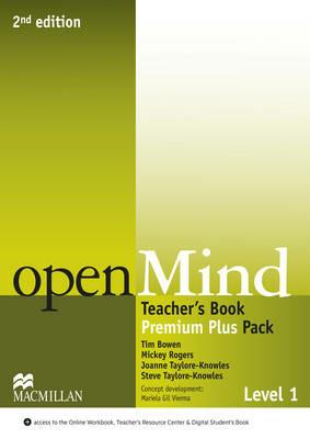 openMind 2nd Edition AE Level 1 Teacher's Book Premium Plus Pack - Joanne Taylore-Knowles,Steve Taylore-Knowles,Mickey Rogers - cover