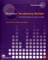 Business Vocabulary Builder Intermediate Students Book & CD Pack - Paul Emmerson - cover