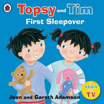 Topsy and Tim: First Sleepover - Jean Adamson - cover