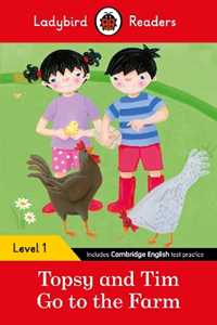 Libro in inglese Ladybird Readers Level 1 - Topsy and Tim - Go to the Farm (ELT Graded Reader) Jean Adamson Ladybird