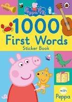 Peppa Pig: 1000 First Words Sticker Book - Peppa Pig - cover