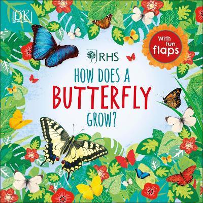 RHS How Does a Butterfly Grow? - DK - cover