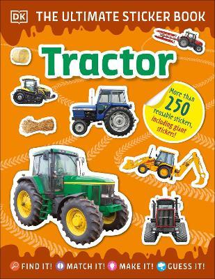 Ultimate Sticker Book Tractor - DK - cover
