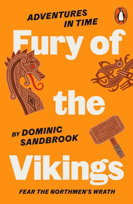 Adventures in Time: Fury of The Vikings - Sandbrook Dominic - ebook