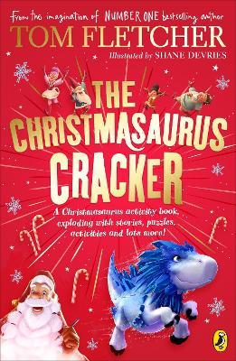 The Christmasaurus Cracker: A Festive Activity Book - Tom Fletcher - cover