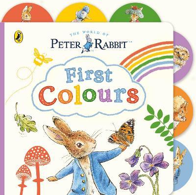 Peter Rabbit: First Colours: Tabbed Board Book - Beatrix Potter - cover