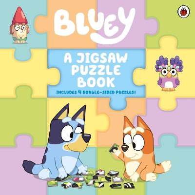 Bluey: A Jigsaw Puzzle Book - Bluey - cover