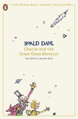Charlie and the Great Glass Elevator - Roald Dahl - cover