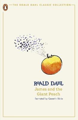 James and the Giant Peach - Roald Dahl - cover
