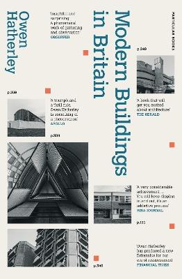 Modern Buildings in Britain: A Gazetteer - Owen Hatherley - cover