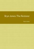 The Restorer - Large Format - Bryn Jones - cover