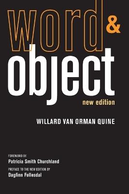 Word and Object - Willard Van Orman Quine - cover