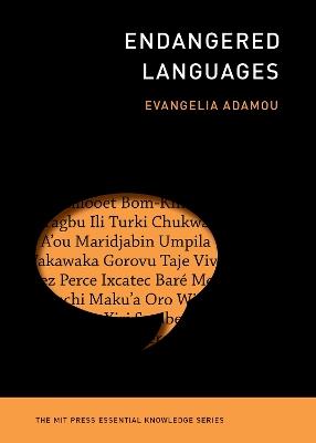 Endangered Languages - Evangelia Adamou - cover