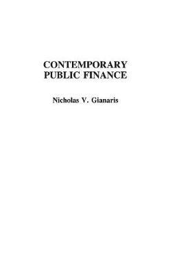 Contemporary Public Finance - Nicholas V. Gianaris - cover