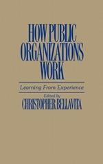 How Public Organizations Work: Learning From Experience