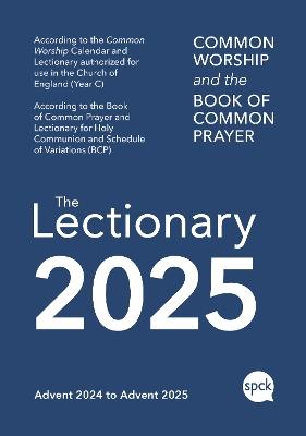 Common Worship Lectionary 2025 - SPCK - cover